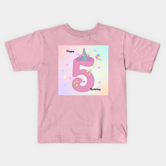 Sparkle and Celebrate Kids T-Shirt by Kings Court